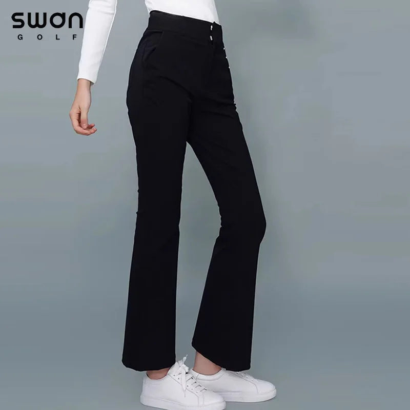 SG Golf Pants Women Autumn Winter Thick High Waist Trousers  Korean Sports Slim Warm Long Pants Ladies Golf Clothing - Buy online at  Vibe In Cart.