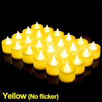 LED Candle Battery Powered Flameless Tea Candle Fake Candle Lamp Wedding Birthday Party Home Decoration Lamp Candlestick Candles - Buy online at  Vibe In Cart.