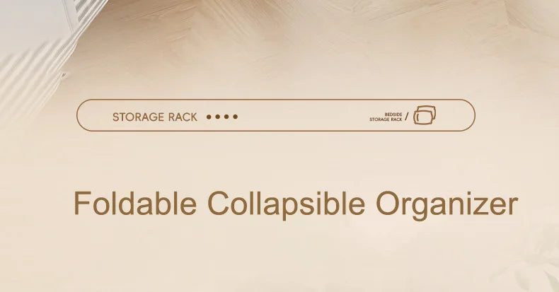 Bedside cabinet, foldable storage wonder, bedside shelf, small household side cabinet, bedroom bedside cabinet, side table - Buy online at  Vibe In Cart.