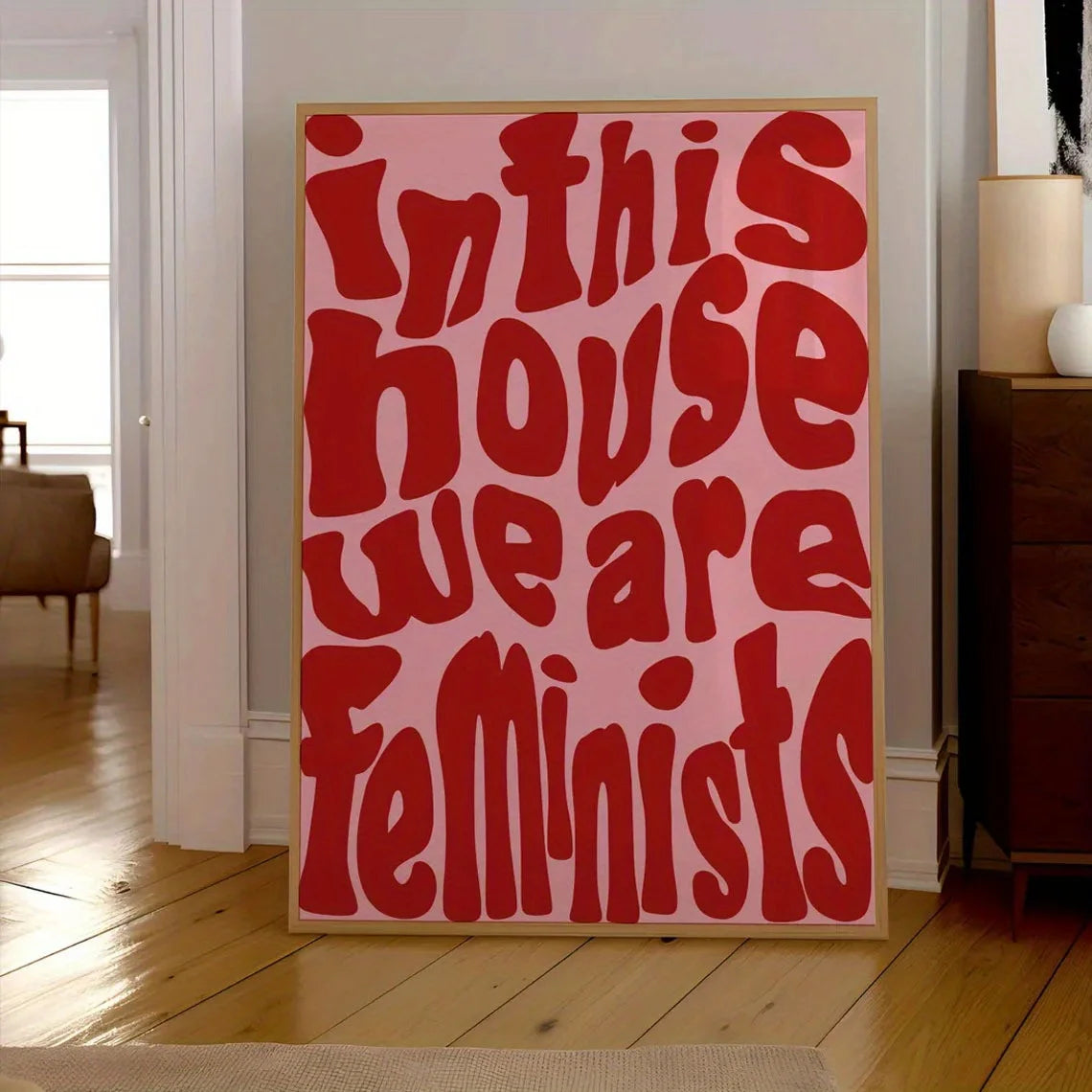 1pc Simple Trendy Text Printing Poster, Simple Canvas Wall Decoration, Modern Art Home Decoration, Living Room Decoration - Buy online at  Vibe In Cart.