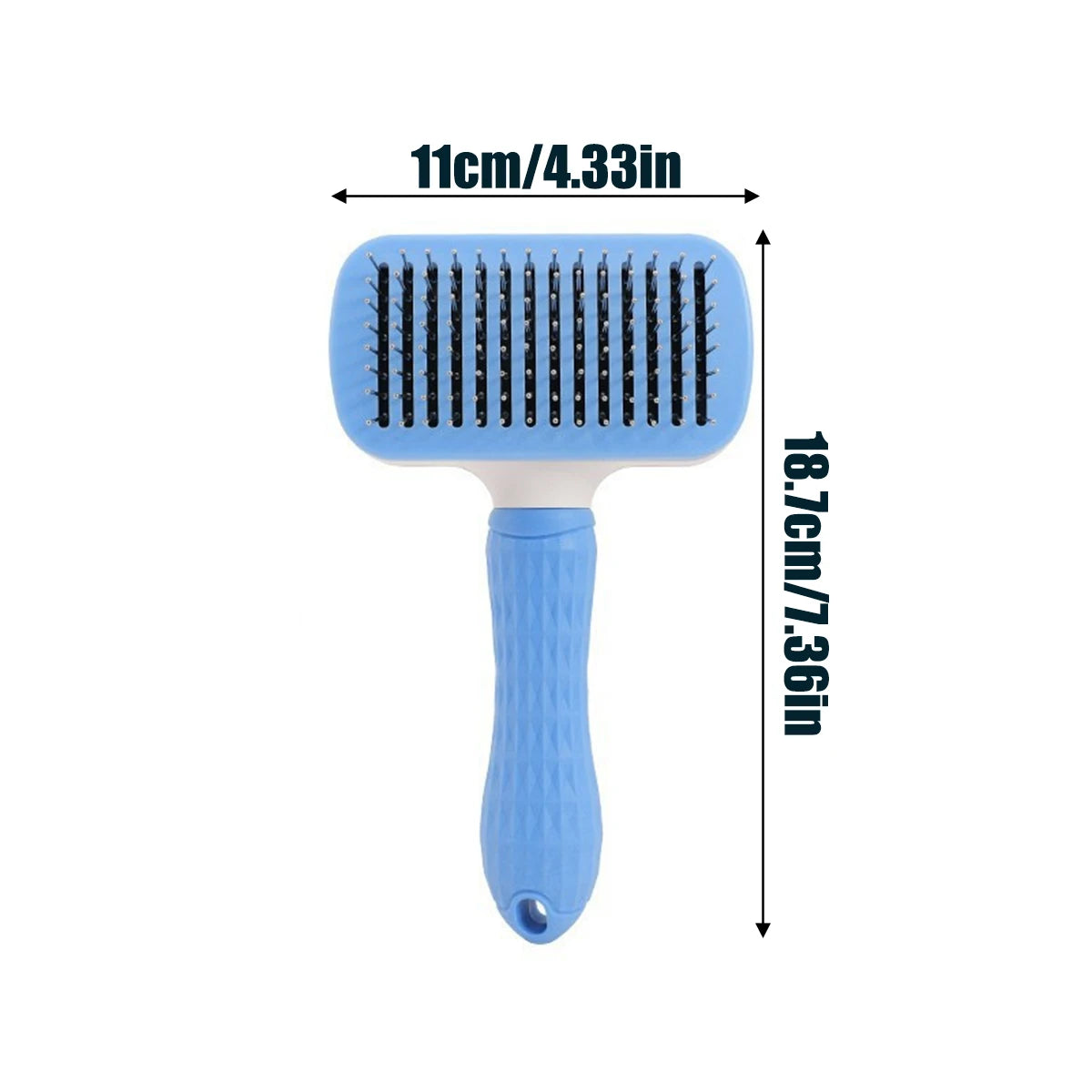 Pet Dog Hair Brush Cat Comb Grooming And Care Cat Brush Plastic Comb For Long Hair Dogs Cleaning Pets Dogs Accessories ﻿ - Buy online at  Vibe In Cart.