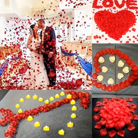 100-10000Pcs Top Colorful Artificial Fake Rose Petals Red White Gold Roses Petal Flowers Romantic Wedding Party Valentine Decor - Buy online at  Vibe In Cart.