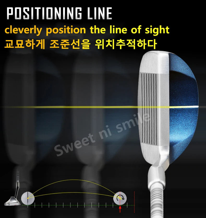 Beginner Unisex Golf Putter with Steel Head and Shaft