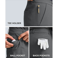 Men's Solid Color Multi-Pocket Cargo Shorts for Outdoor Activities