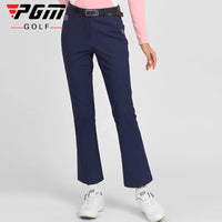 PGM Autumn Winter Women Golf Pants Thick Keep Warm Long Pant Flared Slim Golf Ball Pants Windproof Tennis Sweatpant Clothing - Buy online at  Vibe In Cart.