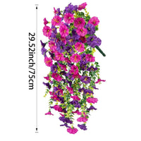 Artificial UV-Resistant Hanging Flowers and Plants for Room Decor