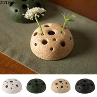 Simplicity Lotus Seedpod Ceramic Vase Artificial Flower Decorative Flowers Pots Desk Decoration Floral Arrangement Modern Decor - Buy online at  Vibe In Cart.