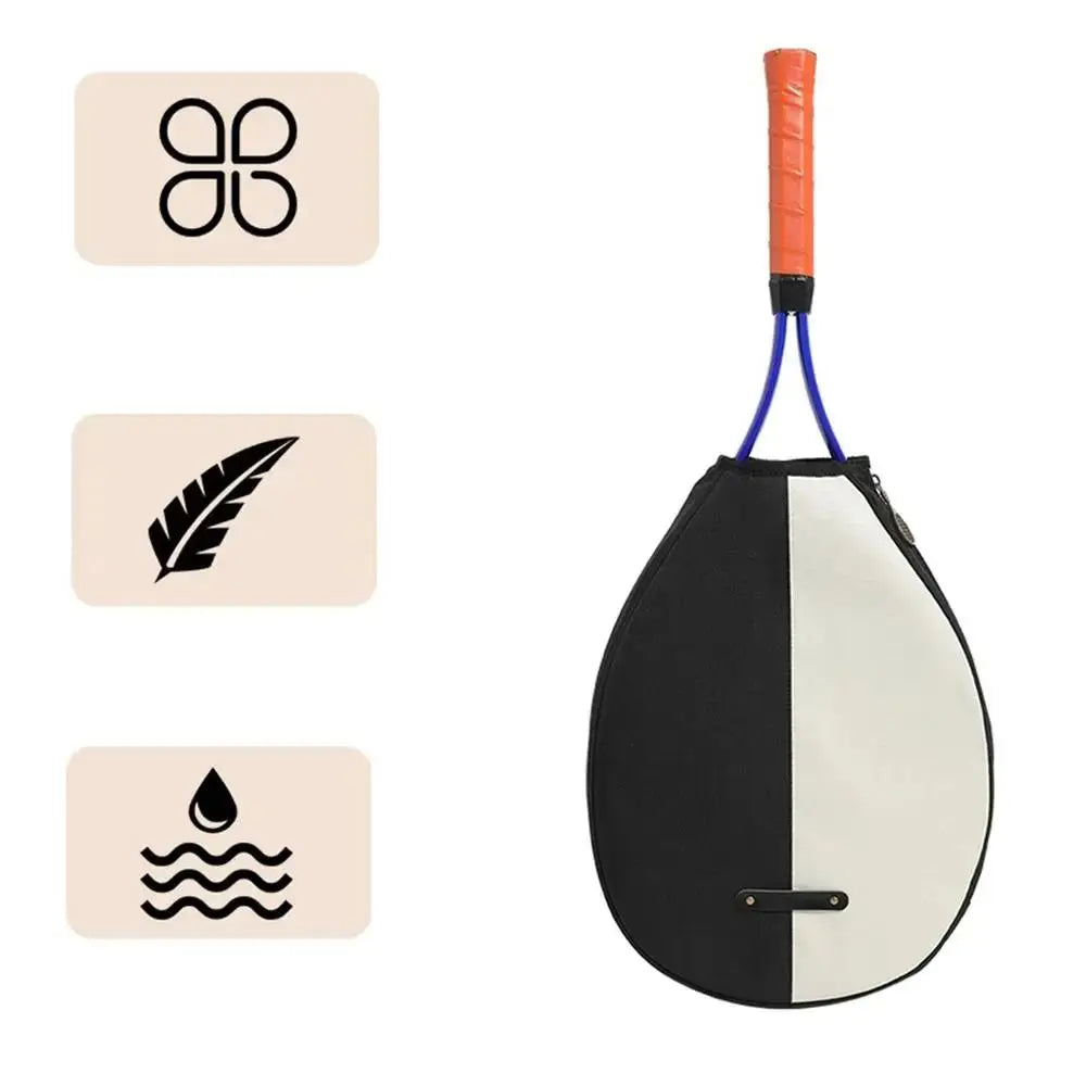 Large Capacity Tennis Rackets Bag Zipper Closure Adjustable Strap Racquet Backpack Professional Waterproof Racquet Sports Bag - Buy online at  Vibe In Cart.