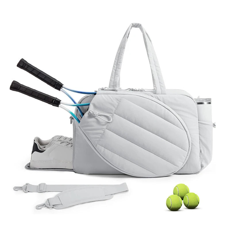 Tennis Badminton Rackets Bag Large Storage Outdoor Travel Sports Training Commuting Shoulder Bags Pickleball Paddle Handbag - Buy online at  Vibe In Cart.