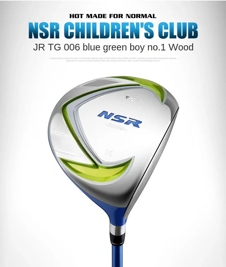 Children's Right Handed Golf Clubs Set with Bag and Headcover for Kids 95-155cm