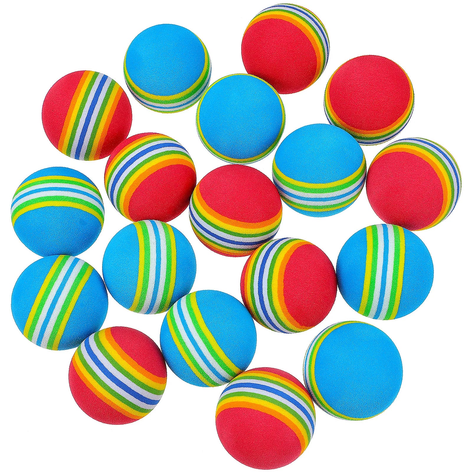 26Pcs Bright Colorful Golf Balls Easy to See Find Ideal for Beginners Swing Practice Indoor Outdoor Use Golf Balls - Buy online at  Vibe In Cart.