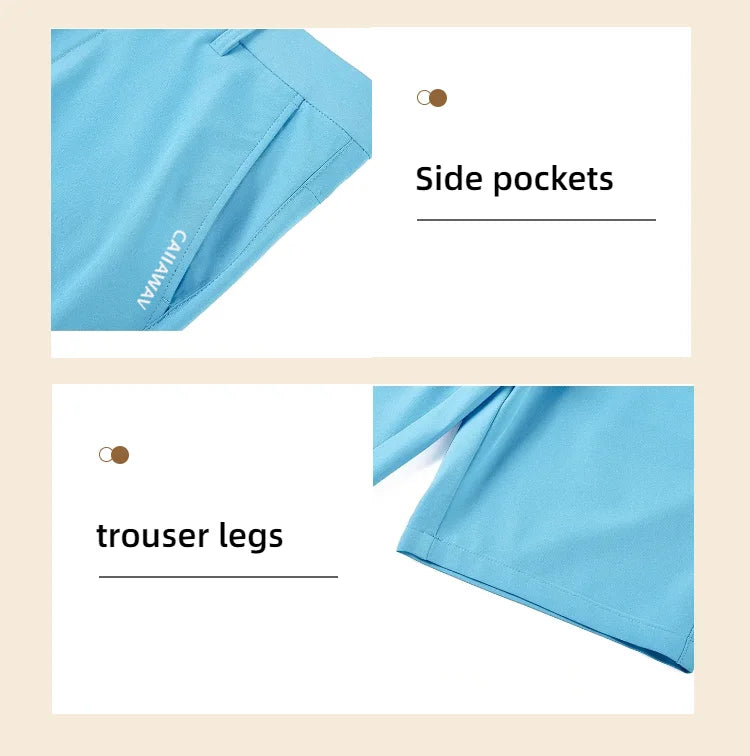 CAIIAWAV Golf Men's Shorts Summer Refreshing Breathable Comfortable Cotton Casual Clothing Sports - Buy online at  Vibe In Cart.