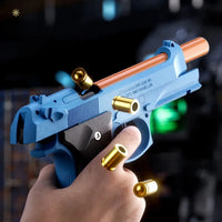 2011/M92 Tactical Shell Ejceting Toy Gun Continuous Firing EVA Soft Bullet Outdoor CS Shooting Pistol Children's Birthday Gift - Buy online at  Vibe In Cart.