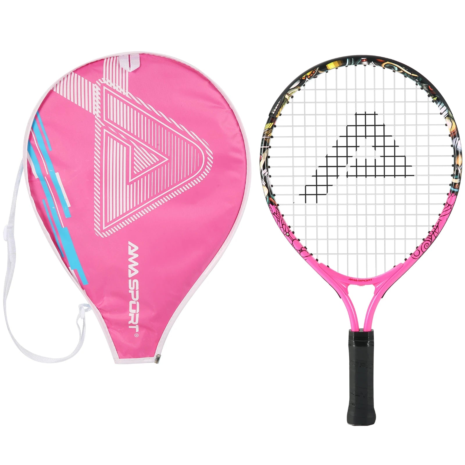 AMASPORT Tennis Rackets for Kids Toddlers 17'' with Cover Bag for Girl and Boy Tennis Racquet - Buy online at  Vibe In Cart.