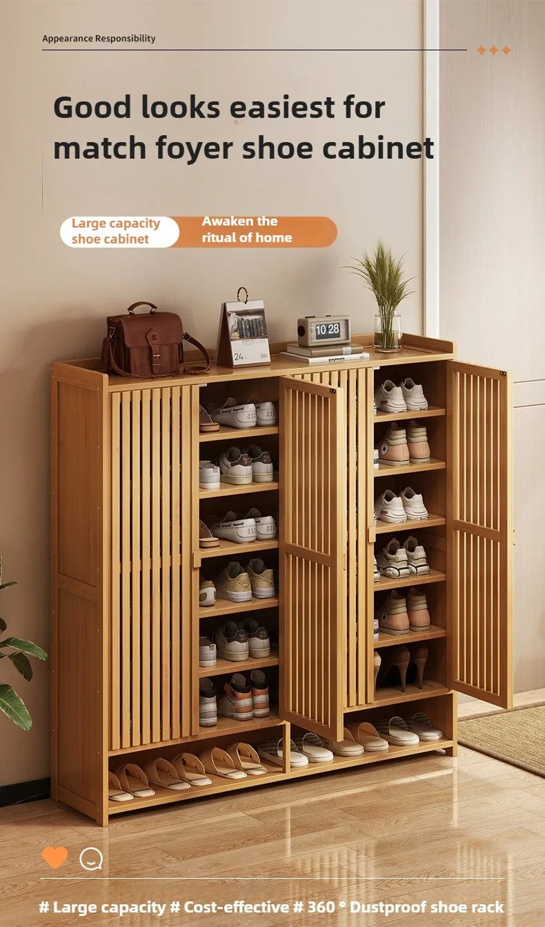 Shoe cabinet for home use, doorstep storage cabinet, wall facing hallway, indoor entrance, rental room, multi-layer shoe rack - Buy online at  Vibe In Cart.