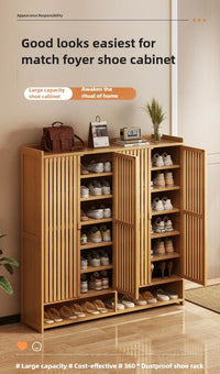 Shoe cabinet for home use, doorstep storage cabinet, wall facing hallway, indoor entrance, rental room, multi-layer shoe rack - Buy online at  Vibe In Cart.