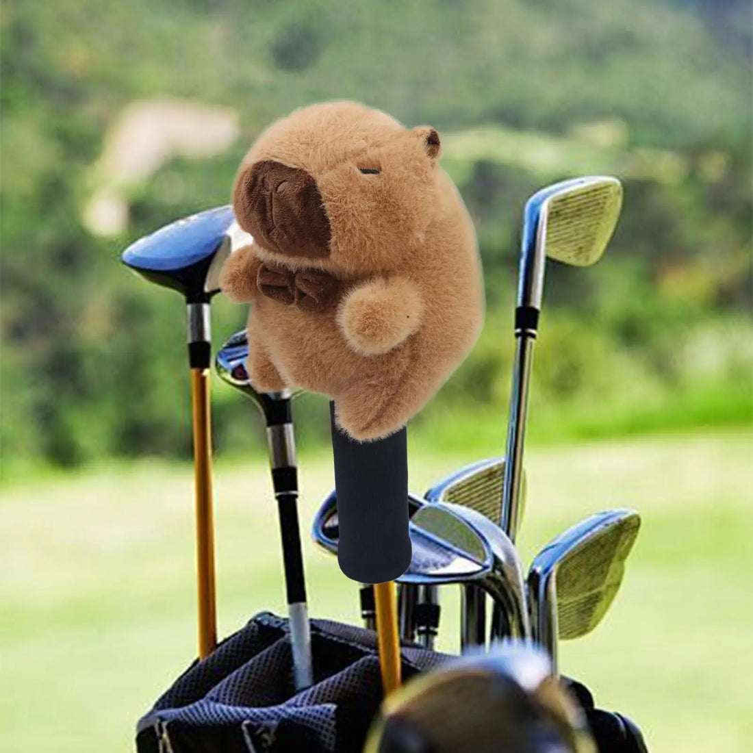 Capybara Shape Golf Club Head Covers Plush Animal Capybara Golf Driver Headcover Putting Green Head Protective Case Supplies - Buy online at  Vibe In Cart.