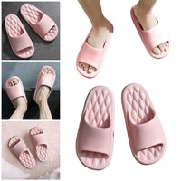 Summer Flip Flops Solid Color Thick Platform Slippers Non Slip Summer Cloud Slides EVA Indoor Home Sandals for Men Women - Buy online at  Vibe In Cart.