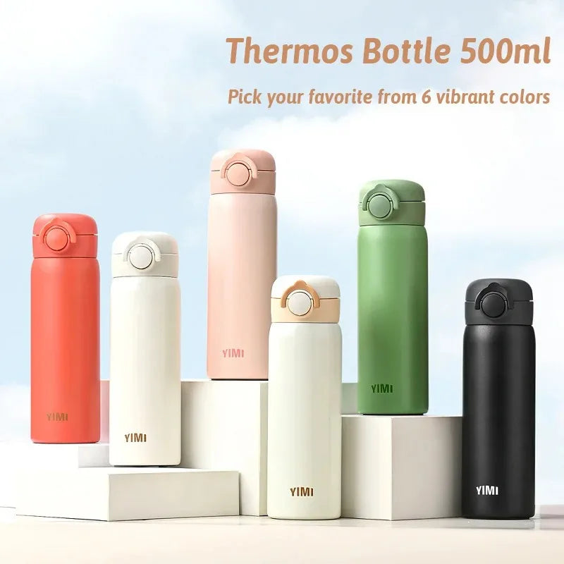 500ML Thermos Bottle Vacuum Flasks Tumbler 316 Stainless Steel Thermal Water Bottle Keep Hot And Cold Insulated Cup Drinkware - Buy online at  Vibe In Cart.