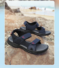 Men's Waterproof Sports Sandals for Hiking and Beach Open Toe Adjustable