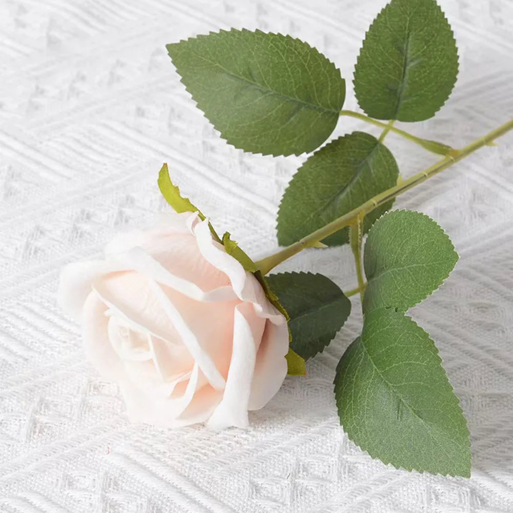 1/3/5/10/20pcs Roses Artificial Flowers Rose Flower Branch Artificial Red Roses Realistic Fake Rose for Wedding Home Decor - Buy online at  Vibe In Cart.