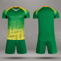 Men's and Boys' Polyester Short Sleeve Soccer Training Set
