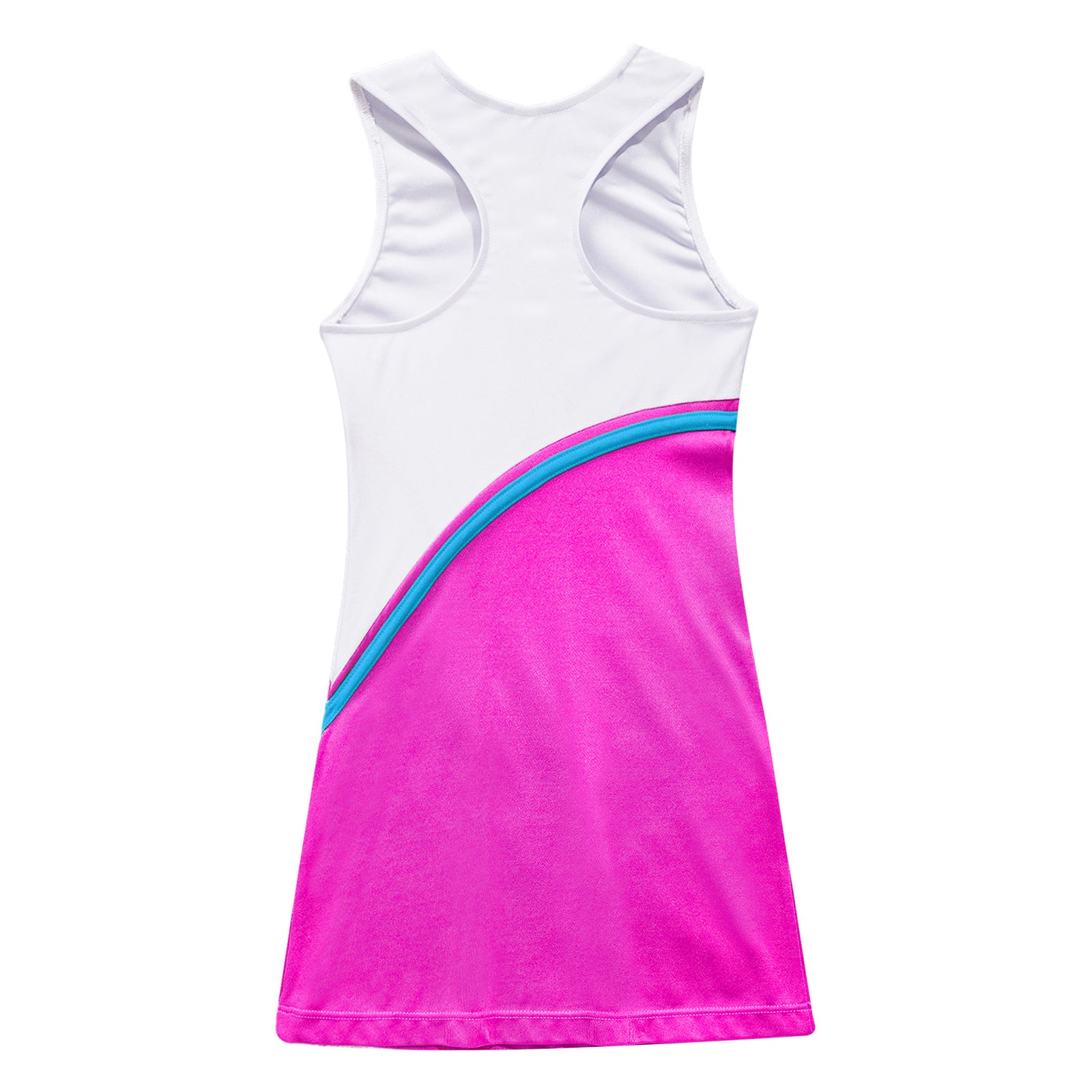 Kids Girls Tennis Golf Sport Sundress Summer Yoga Outdoor Sport Sleeveless Dress for Tennis Golf Badminton Cheerleading Dance