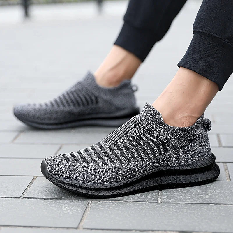 2025 Breathable Men Casual Shoes Lightweight Outdoor Male Walking Shoes Anti-slip Men's Sneakers Slip on Flats Vulcanized Shoes - Buy online at  Vibe In Cart.