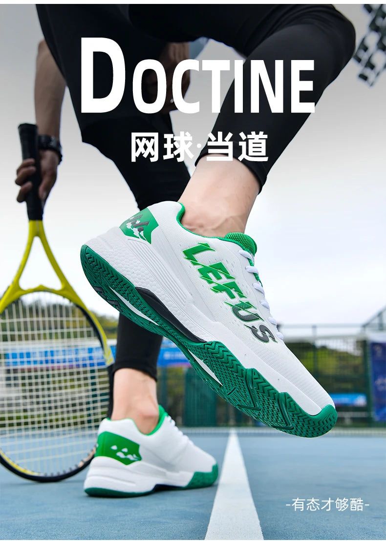 Professional Tennis Sneakers for Men Breathable Tennis Footwear Women Tennis Training Shoes Wear-Resisting Outdoor Sneakers - Buy online at  Vibe In Cart.