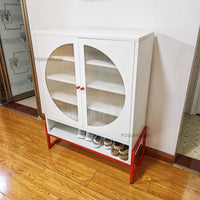 Minimalist Steel Shoe Organizer Home Shoes Storage Entryway Storage Locker Light Luxury Creative Shoe Cabinets for Living Room - Buy online at  Vibe In Cart.