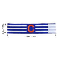 Football Captain's Armband For Kids Adults Adjustable Stripe Arm Band Comfortable and Durable Soccer Band For Football Captain - Buy online at  Vibe In Cart.