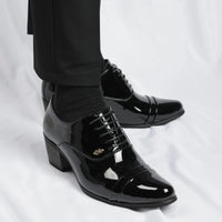 Trendy Men's Casual Black Brown Lace Up Oxford Cuban Shoes Gentleman Business Flats Dress Homecoming Footwear Zapatos Hombre - Buy online at  Vibe In Cart.