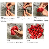 100-10000Pcs Top Colorful Artificial Fake Rose Petals Red White Gold Roses Petal Flowers Romantic Wedding Party Valentine Decor - Buy online at  Vibe In Cart.