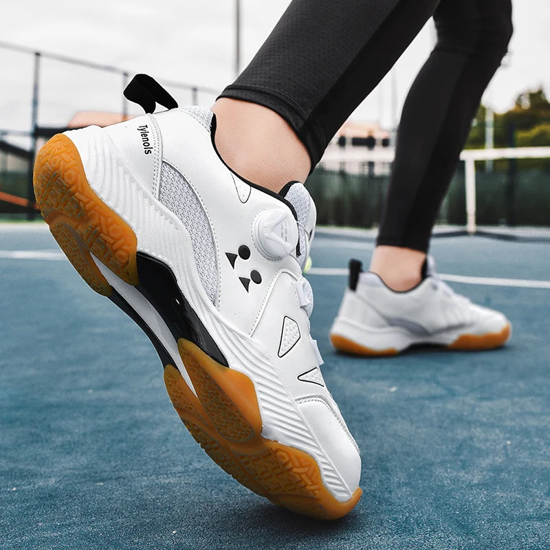 2023 New Men Tennis Shoes Breathable Tennis Sneakers Women Quick Lacing Training Sneakers Big Size 35-46 Badminton Court Shoes - Buy online at  Vibe In Cart.