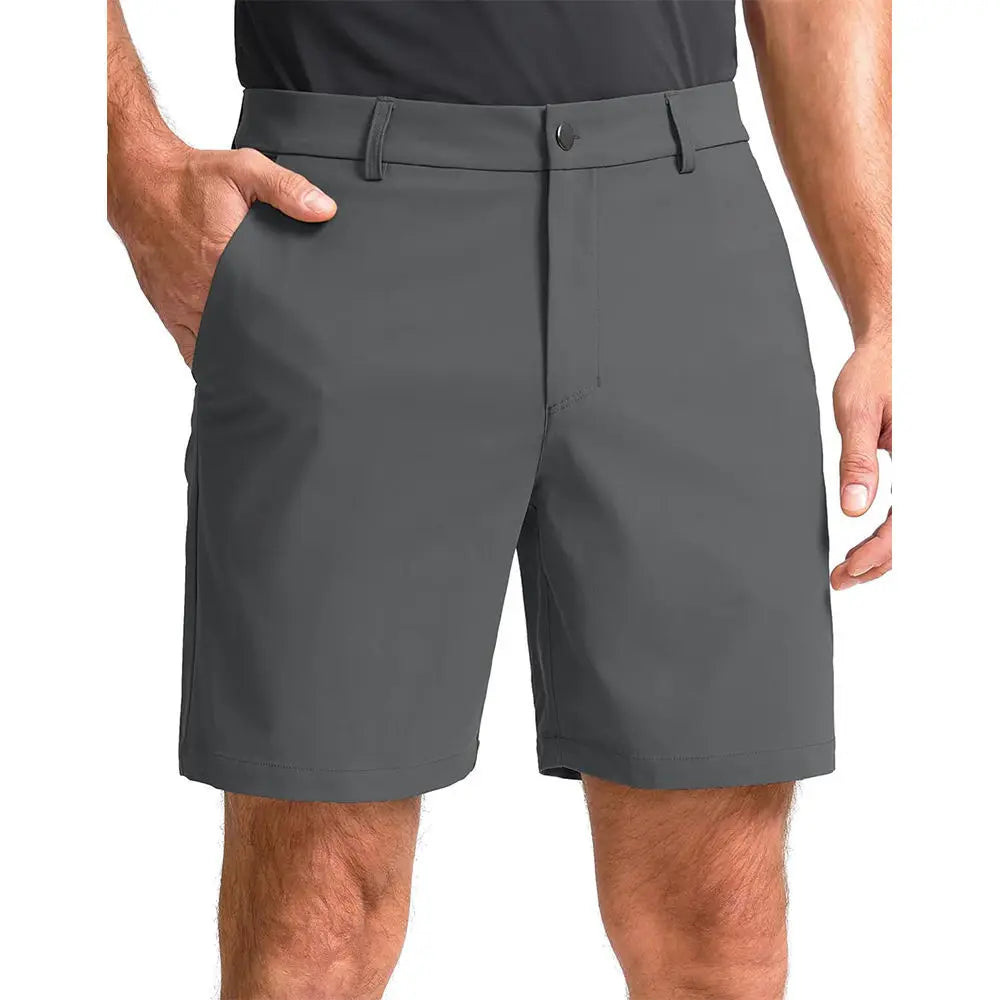 Solid Color Men's Multi-Pocket Cargo Shorts Men's Summer Loose Outdoor Casual Golf Sports Running Pants - Buy online at  Vibe In Cart.