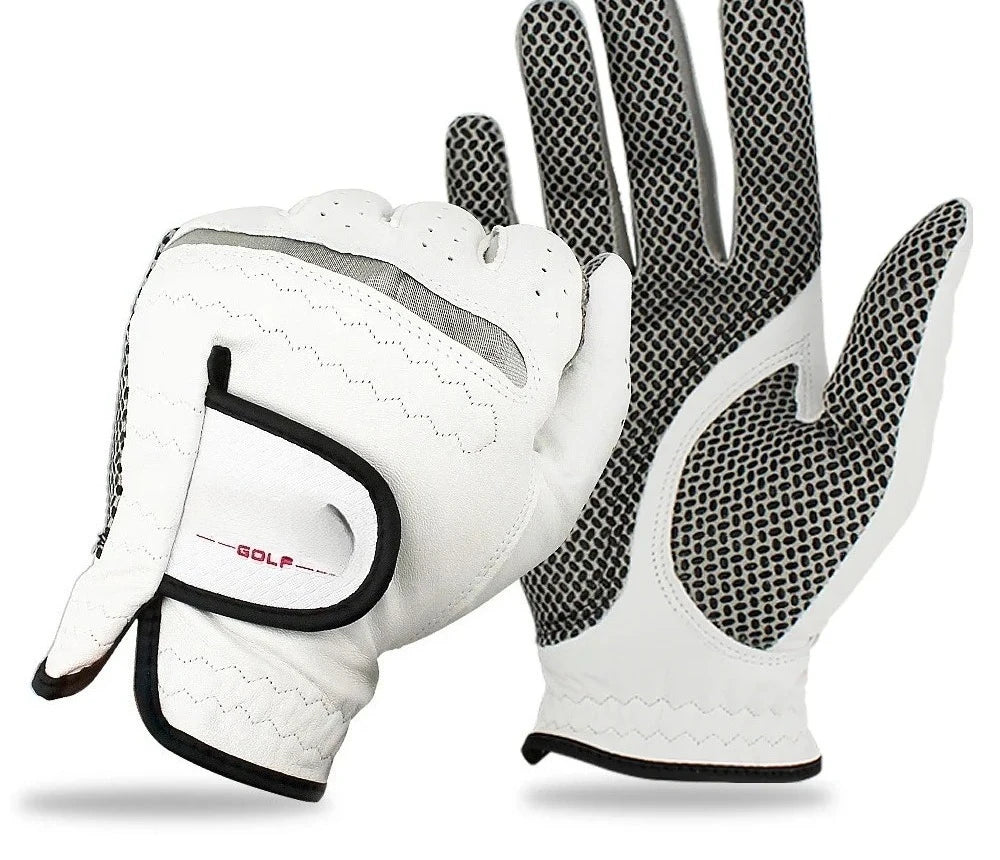 1PCS Golf Gloves Men's Golf Glove Soft Breathable Pure Sheepskin Genuine Leather Slip-Resistant Design Drop Ship - Buy online at  Vibe In Cart.