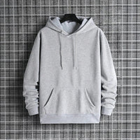 2025 Fall/winter New Arrival Men's Hoodie High Quality Solid Color Hooded Sweatshirt Male Home Outdoor Casual Fashion Pullover - Buy online at  Vibe In Cart.