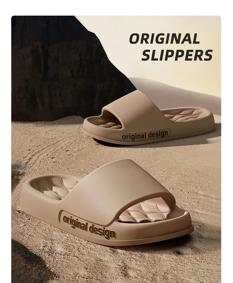 Asgard Men's Summer Slippers 2025 New Indoor Anti-slip Bathroome Slippers Comfort Thick Sole Beach Shoes Men Soft EVA Slippers - Buy online at  Vibe In Cart.