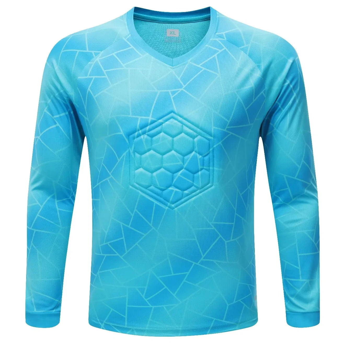 Unisex Polyester Soccer Goalkeeper Uniform with Long Sleeve Top and Pants