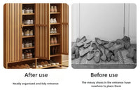 Shoe cabinet for home use, doorstep storage cabinet, wall facing hallway, indoor entrance, rental room, multi-layer shoe rack - Buy online at  Vibe In Cart.