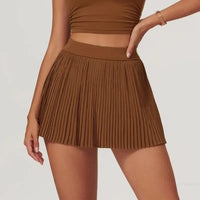 Women's fashion 2-in-1 golf tennis skirt pleated fitness suit with inner pocket, women's sexy style - Buy online at  Vibe In Cart.