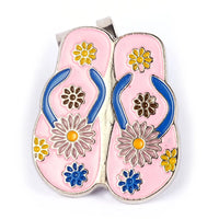 Magnetic Alloy Golf Marker with Hat Clip for Golf