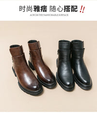 Men Boots New Handmade Dark Brown Pu Leather Ankle Zipper Dress Office Boots for Men - Buy online at  Vibe In Cart.