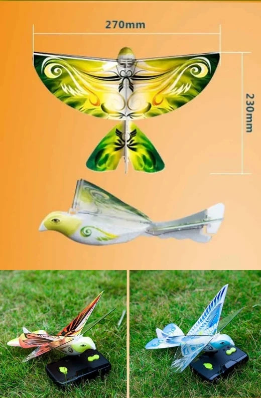 Children RC 2.4GHz Airplane RC Bird Remote Control Toys e-Bird Flying Birds Electronic Mini Drone Toys For Gifts Boys Girls