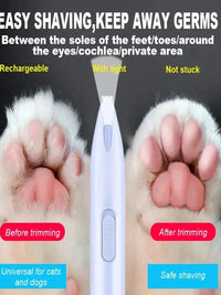 Dog Hair Trimmer Electric Dog Cutter Professional Pet Foot Hair Trimmer Cat Grooming Hairdresser Scissors Butt Ear Pedicator - Buy online at  Vibe In Cart.
