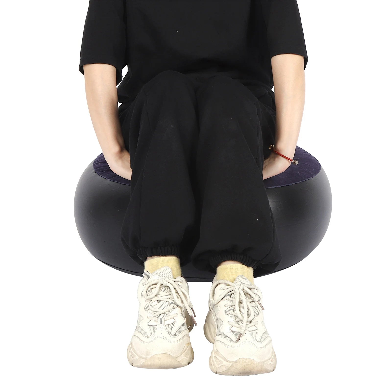 Camping Chair Inflatable Flocking Stool Portable Outdoor Camping Chair Inflatable Flocking Stool Footrest for Home Office Travel - Buy online at  Vibe In Cart.