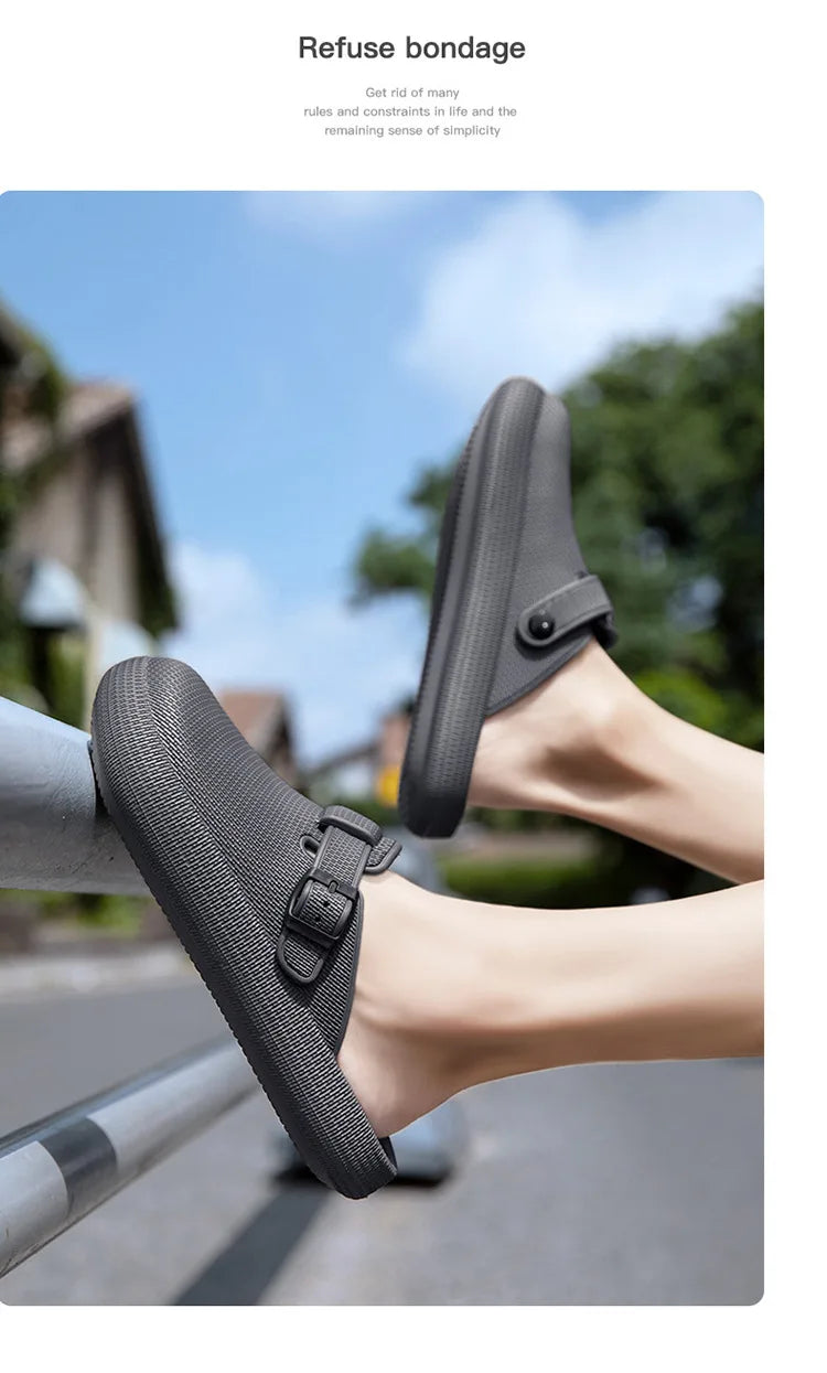 Asgard Men New Clogs Slippers Fashion EVA Insole Men Mules Slippers Classic Waterproof Garden Shoes Women Non-slip Beach Sandals - Buy online at  Vibe In Cart.