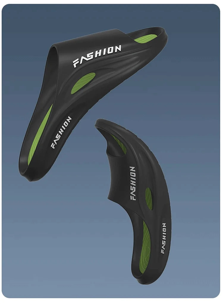 2024 Super Thick Bottom Slippers for Home Use Non slip Slippers for Men Outwear Fashion Soft Sole Summer Slippers - Buy online at  Vibe In Cart.