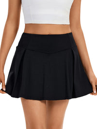 Tennis Golf Skirt Women's Two-In-One High Waist Mini Pleated Sports Ball with Pocket Gym Yoga Running Shorts Fashion Casual Summ