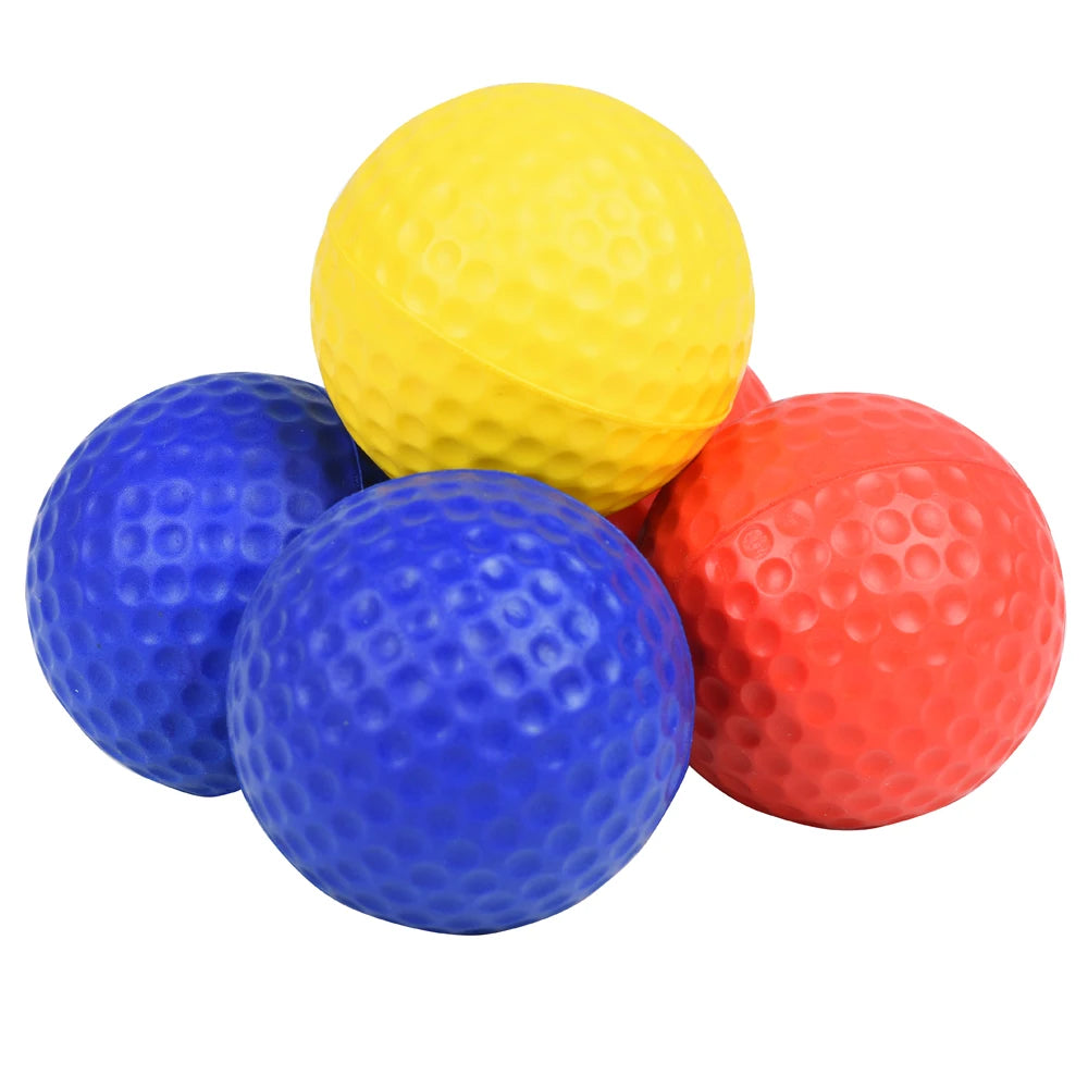 10Pcs Soft PU Foam Golf Practice Balls - Sponge Elastic Indoor/Outdoor Training Golf Balls for Beginners & Professionals - Buy online at  Vibe In Cart.